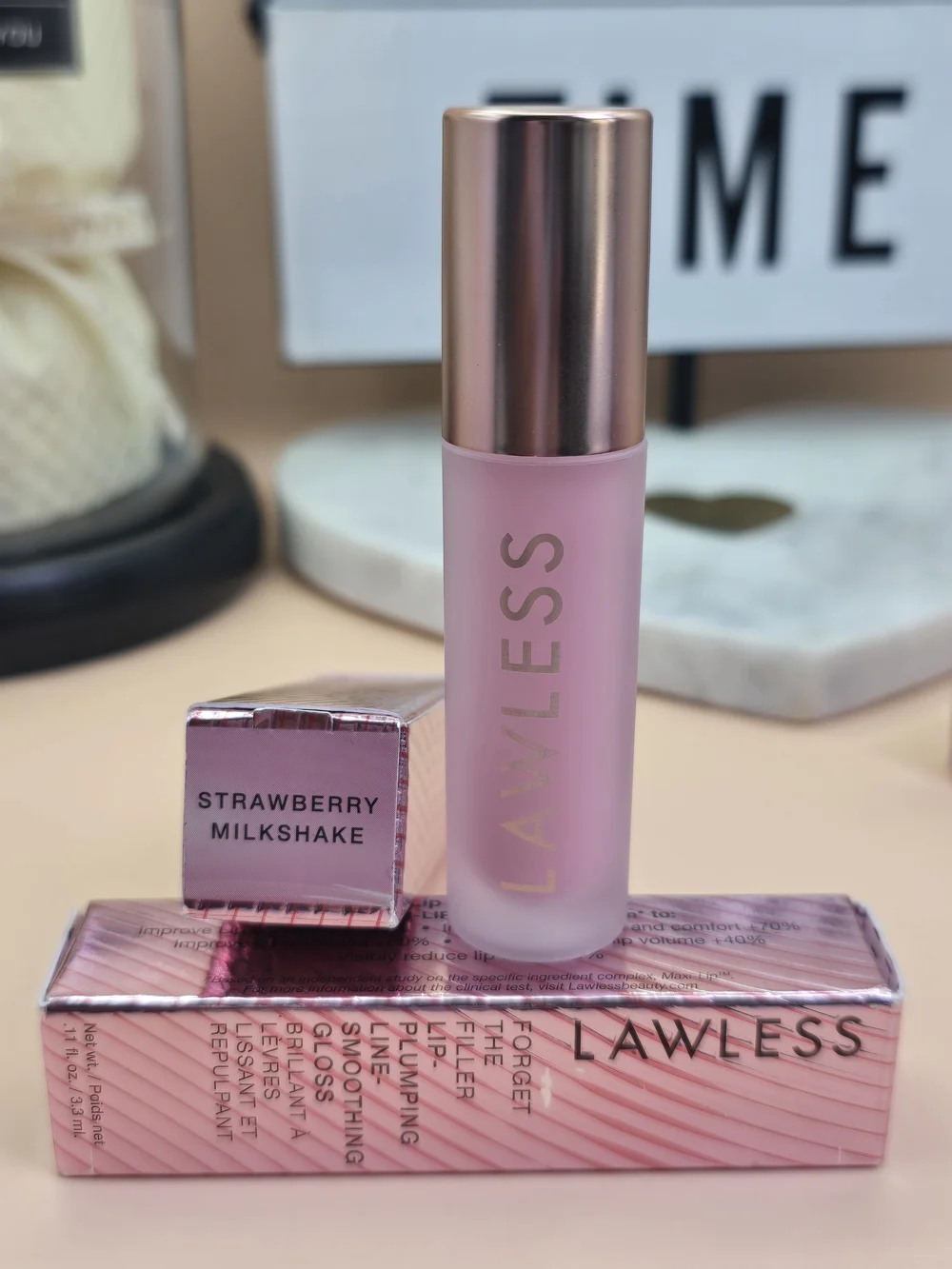 LAWLESS Liquid Lipstick - Warm Mauve Pink